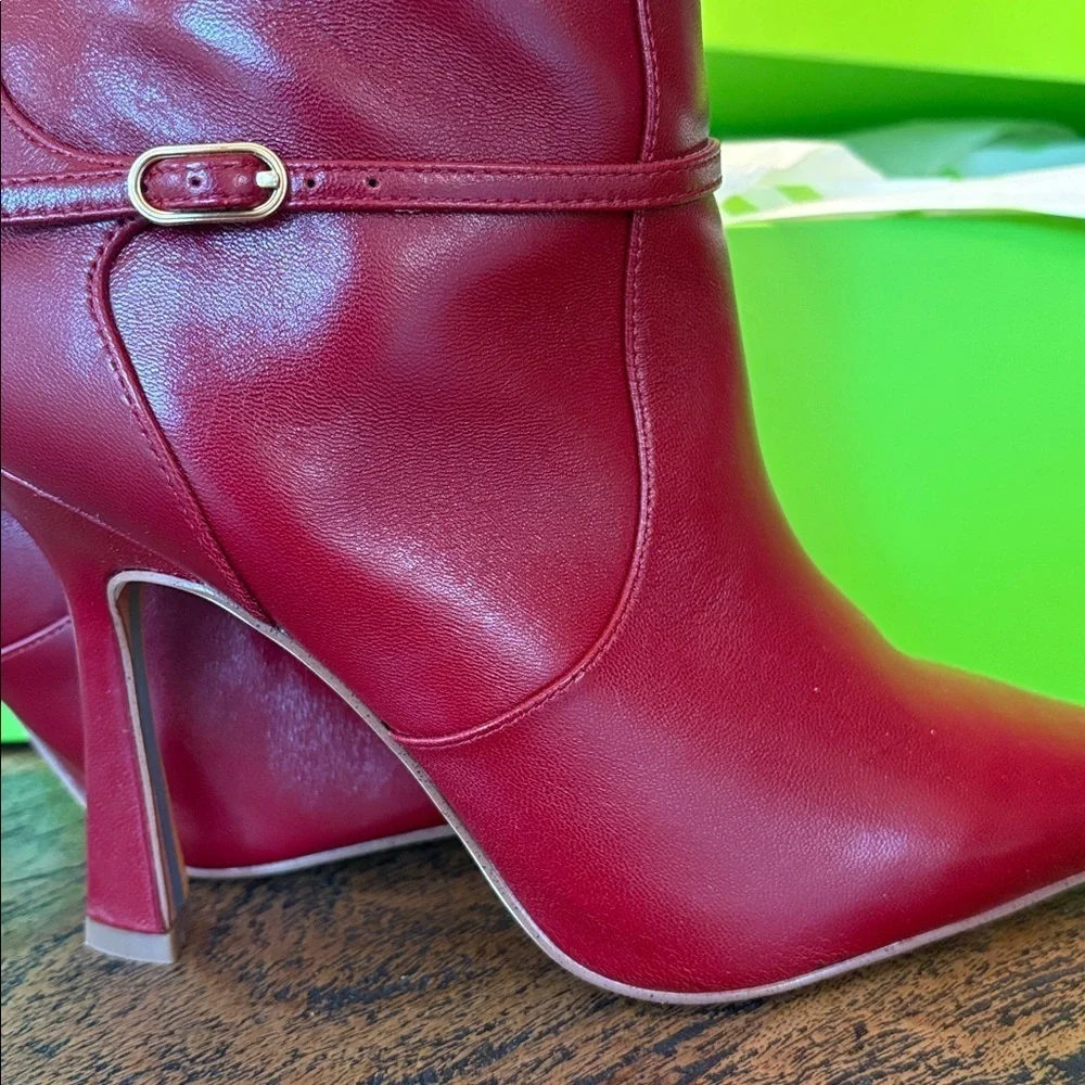 Anthropology Sam Edelman Burgundy Over the Knee Boots Elia